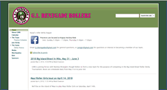 Desktop Screenshot of gardenislandrenegaderollerz.com